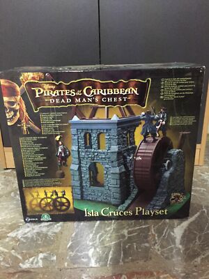 Pirati dei Caraibi Forziere Fantasma ISLA CRUCES PLAYSET MIB, 2006