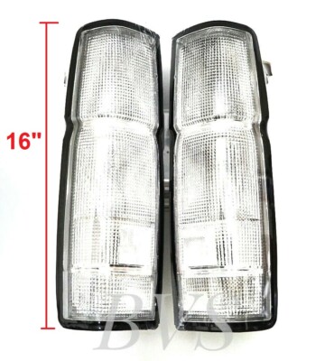 86-96 Nissan D21 Frontier Clear Tail Rear Light Housing US Model