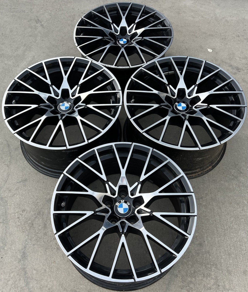 Set of FOUR Genuine OEM BMW F87 M2 Competition 788M 19” Wheels