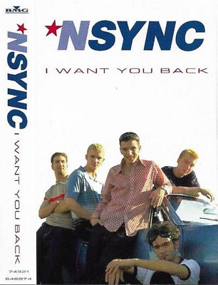 N Sync*  I Want You Back cassette single POP Europop inc. exclusive interview