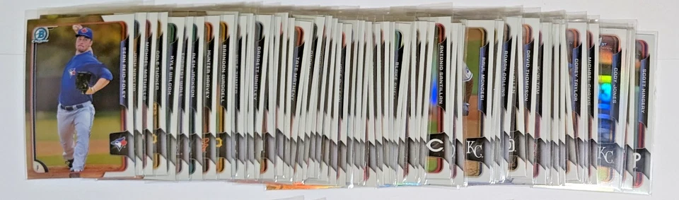 Lote de refractor Bowman Draft 2015 (175), Happ, Naylor, Woodford, Hill, Falter + Foto 3 de 4