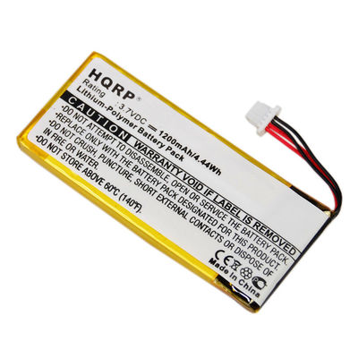 HQRP 1200mAh Battery for Insignia NS-NAV01 NS-NAV02 NS-NCV43 GPS