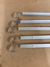 13 packs of 5: 625x20mm Kitchen Worktop Joining Strip Slver 15mm Drop