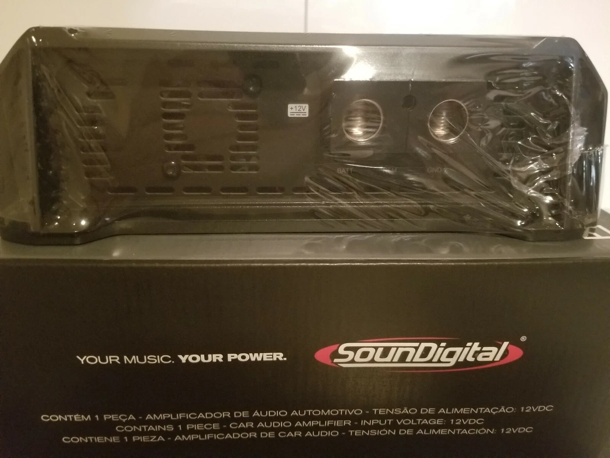 SOUNDIGITAL 5000.1 EVO 4.0 AMPLIFIER MONO 5000 WATTS RMS 1-OHM FREE SHIPPING
