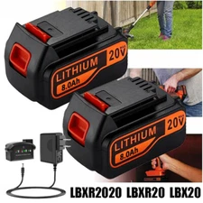 8.0Ah 20V LB2X4020 Battery FOR Black and Decker 20V MAX Lithium LBXR20 LBX20 NEW