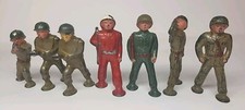 Barclay Manoil WWII Toy Soldiers Lead Blob Foot Painted