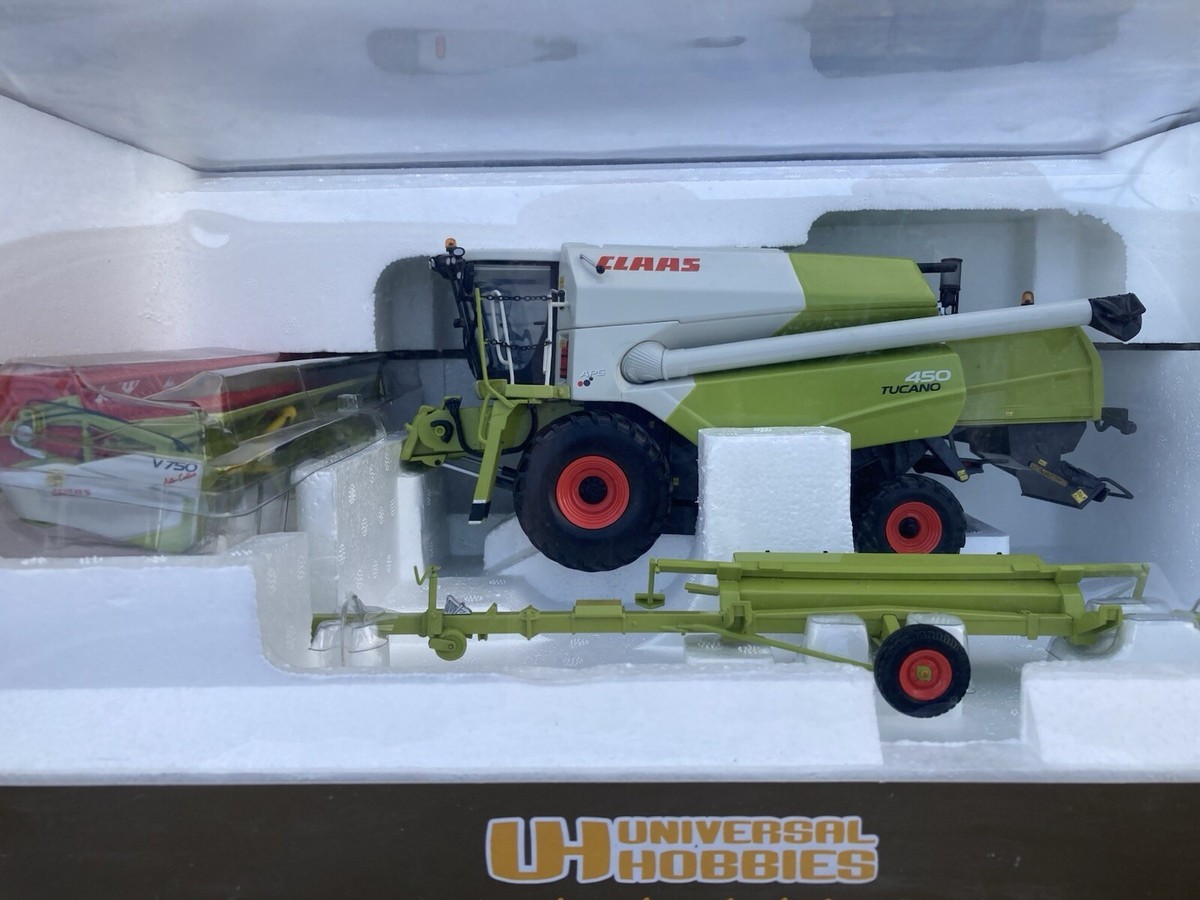 クラース TUCANO450 ミニカー Claas Tucano 450 Combine 1/32 Universal Hobbies | eBay