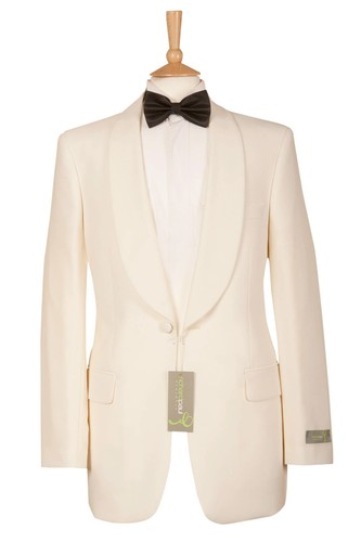 WEDDING CRUISE TUXEDO JACKET IVORY 