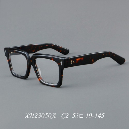 Retro Eckige Lesebrille Herren Damen Lesebrille Acetat Brillengestell - Bild 20 von 28