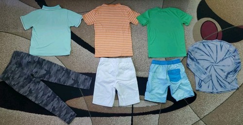 Lot of 7 Kids Boys T-shirt, Swim Trunks, Pants, Shorts, Nautica/Gap Sz 10-12 y.o - Picture 2 of 10