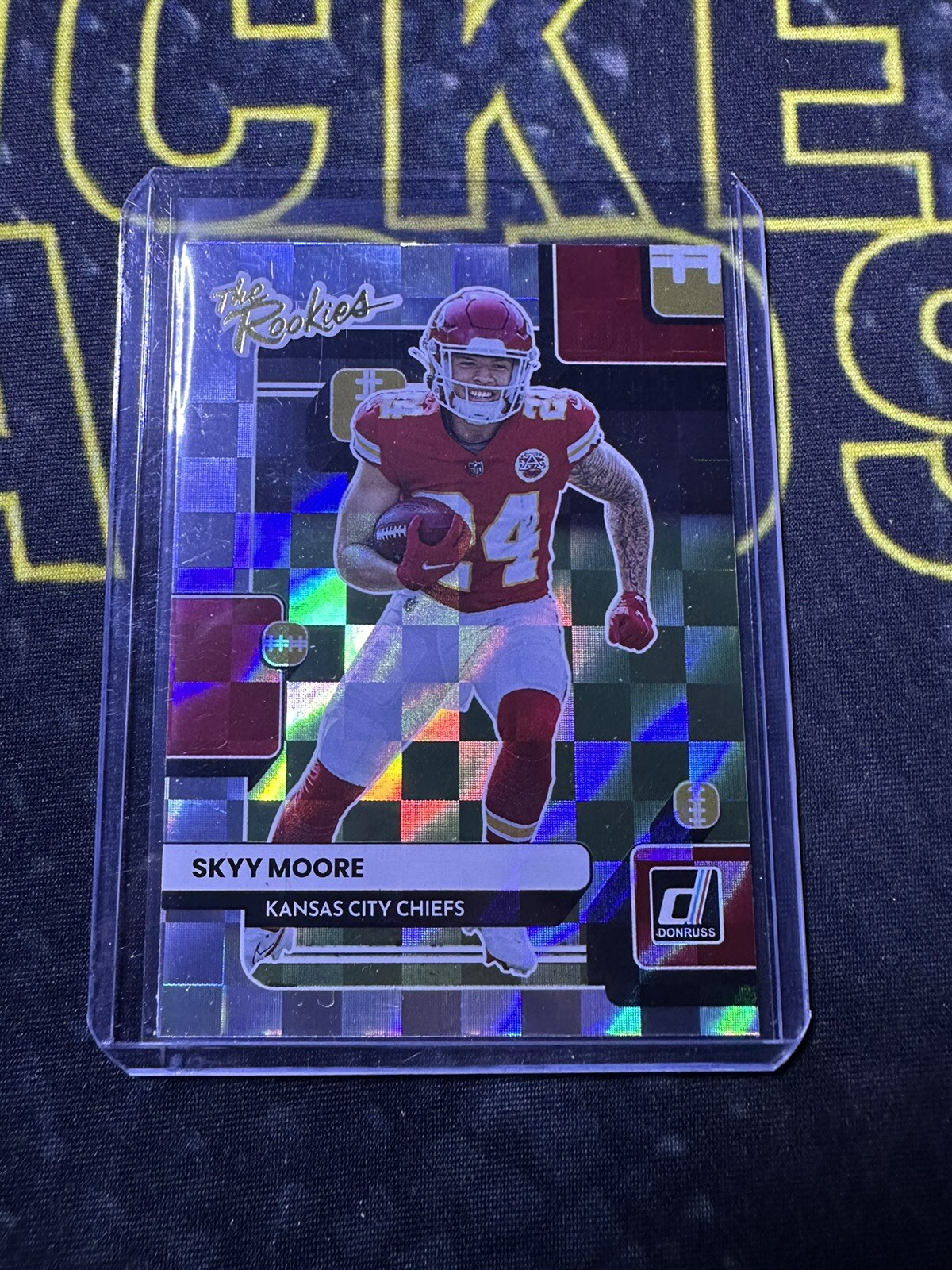2022 Panini Donruss Skyy Moore The Rookies TR-24 Kansas City Chiefs