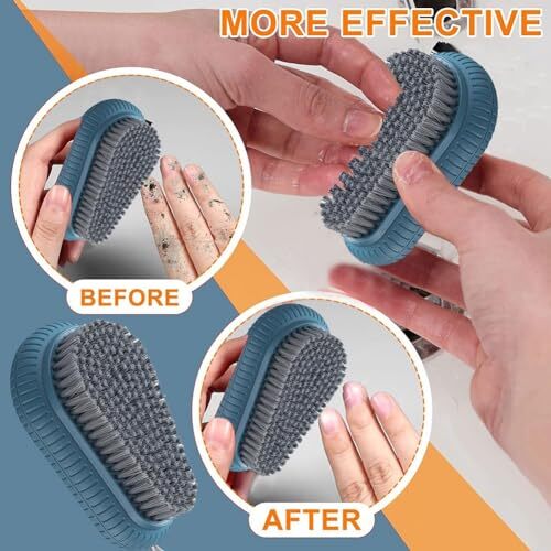 Heavy Duty Nail Brush Fingernail Scrub Brush Hand and Nail Cleaning Brush Hand - Bild 4 von 7