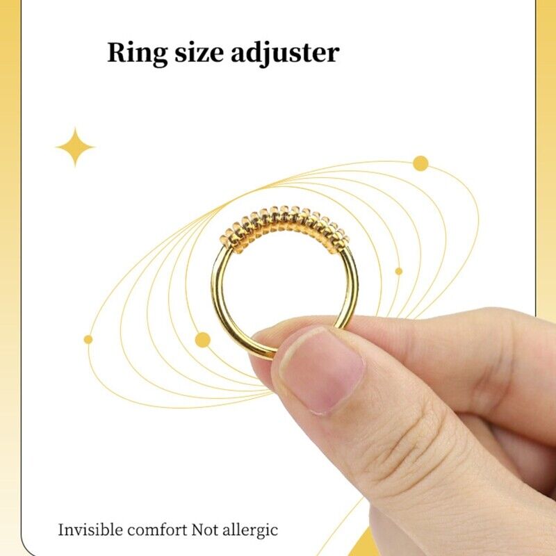 Kaufe DIY 4x 3/5 mm Ringgrößenversteller für lose Ringe Ringreduzierer, um  den Ring kleiner zu machen Guard Resizer Ideal für Schmuckwerkzeuge