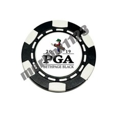 2019 PGA Championship Bethpage Black Dia-magnetic Poker Chip Golf Ball Marker