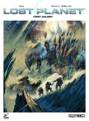 LOST PLANET FIRST COLONY HC TITAN COMICS
