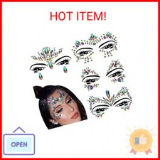 Festival Clothing Rave Accessories Face Jewels Gems Stickers Carnival Mermaid Co