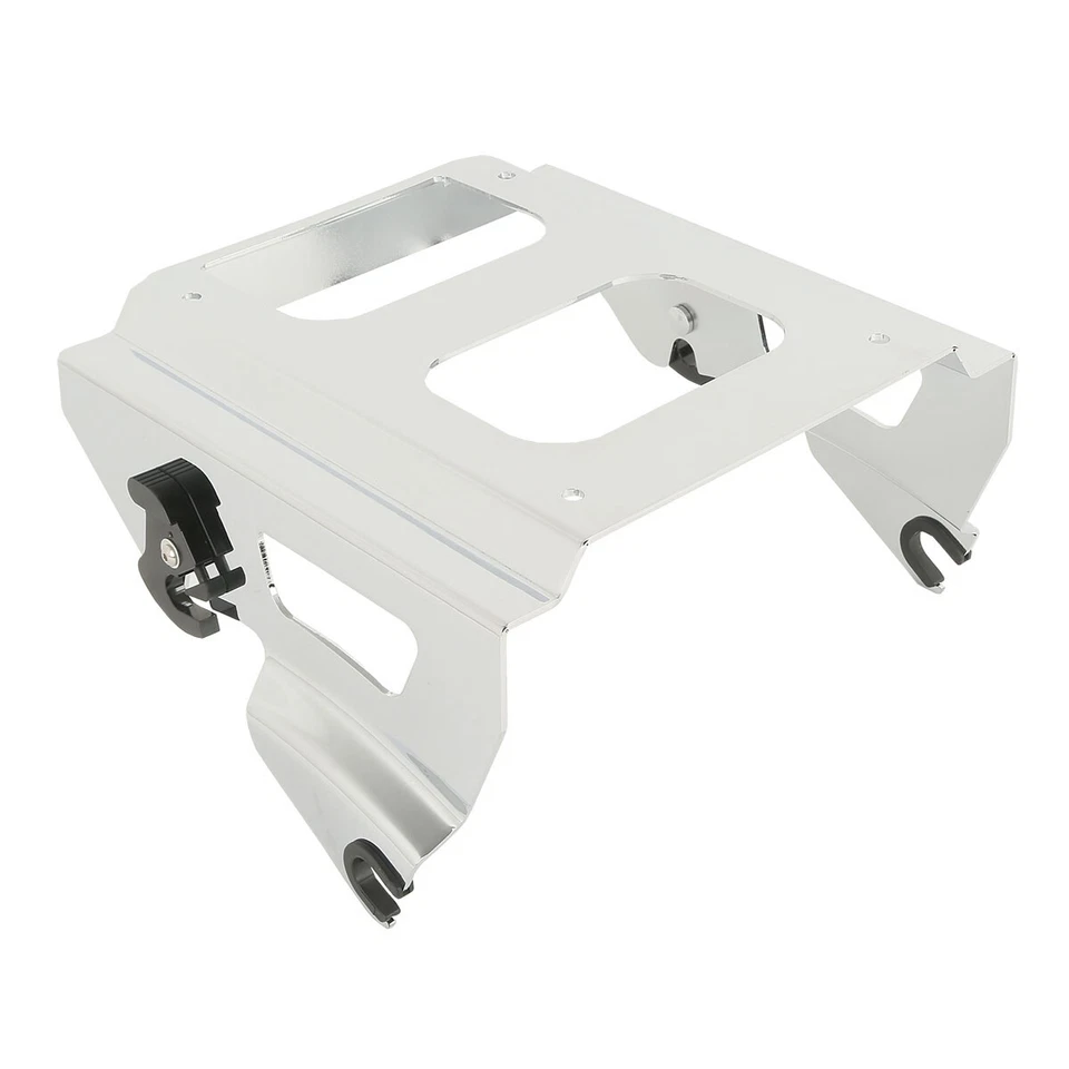 Kit de acoplamiento desmontable de montaje individual cromado apto para Harley Electra Glide 09-13 Foto 4 de 4