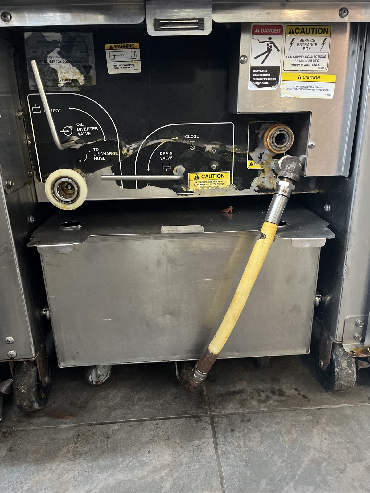 Giles GEF720 Deep Fryer Fry Kettle Cooker eBay