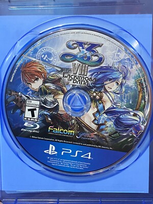 Ys VIII 8 Lacrimosa of DANA Playstation 4 PS4 Disc Only Fast Shipping