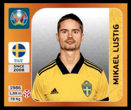 Panini Euro 2020 - Mikael Lustig Sweden No. 554