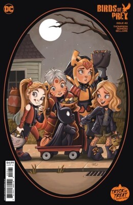 BIRDS OF PREY #2 (CHRISSIE ZULLO TRICK OR TREAT CARDSTOCK VARIANT) COMIC BOOK