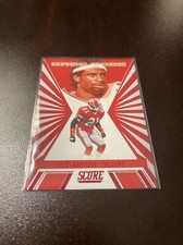 Deion Sanders Score Game Face Red Parallel🔥🔥Pack Fresh 
