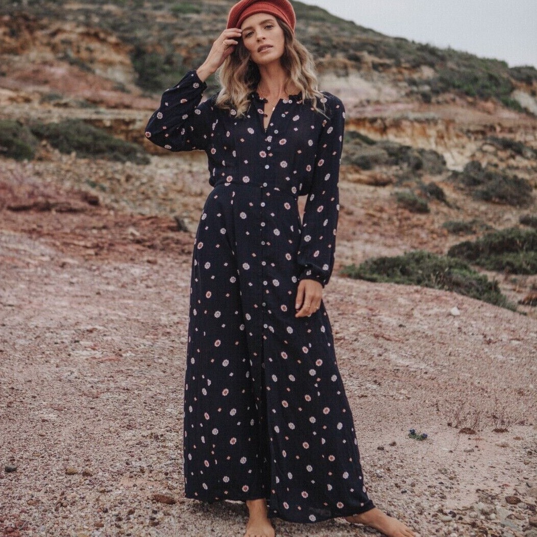 amuse society black dress Womens S Bel Air Printed Crinkle Woven Boho Maxi Color:Frozen Cranberry style_solid 36 in Product measurements Chic Cupcake Dress Strapless
