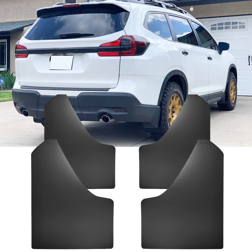 4 Front & Rear Mud Flap Splash Guard Fender Mudguard For Subaru Ascent 2019-2024