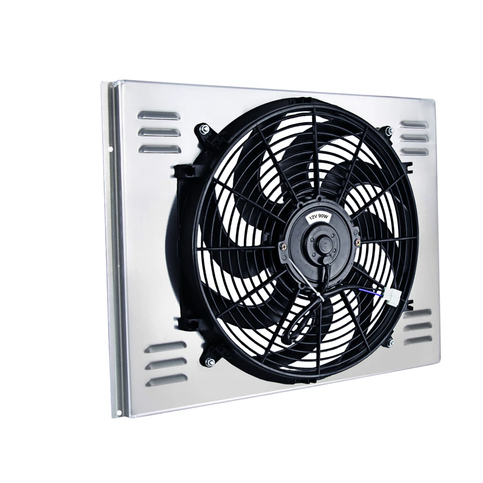 Electric Radiator Fan+Shroud Kits Fit 1968-1974 Dodge Coronet Plymouth Big Block Foto 3 de 4