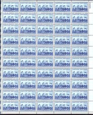 #1013 WOMEN IN ARMED SERVICES. MINT SHEET.  F-VF NH. BCV $14