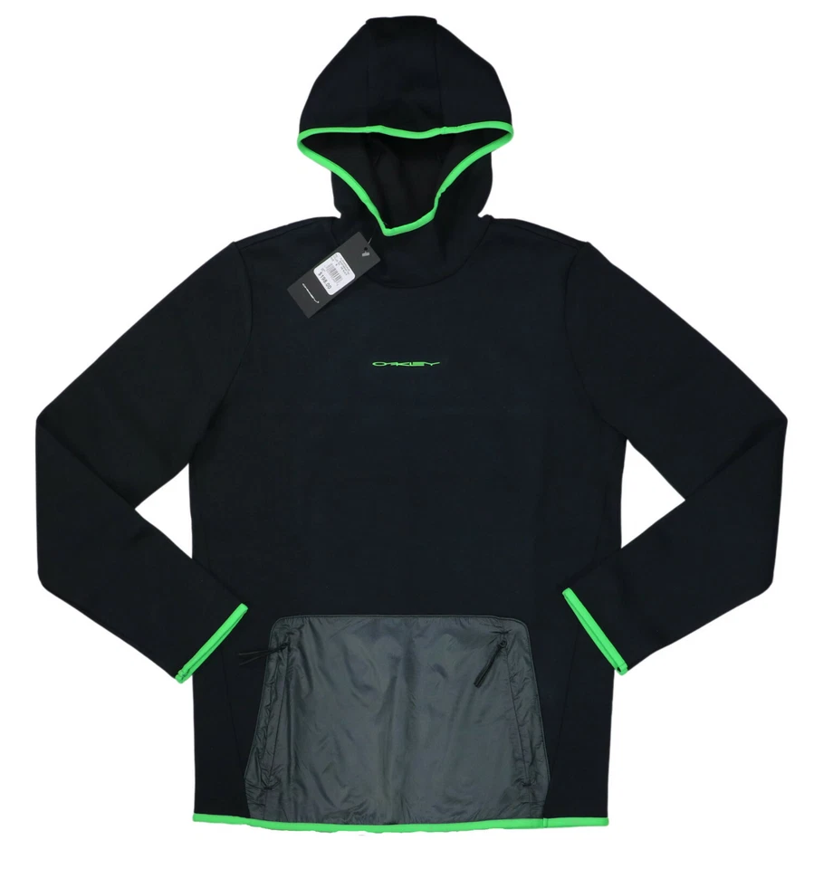 Oakley Front Zipper Kangaroo Pocket Tech Men's Hoodie Sweatshirt NWT