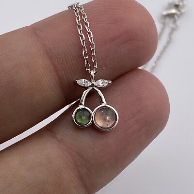 Amazing impressive Cherry Design Sterling Silver925 Best Design Chain Necklace
