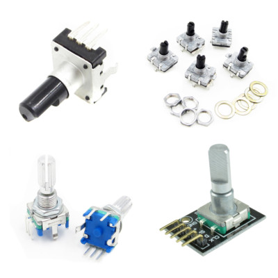 2PCS Rotary Encoder EC12  EC16 EC11 Rotary Encoder Module For Arduino