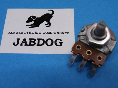 Egen 16mm Mini Potentiometer 10K Lin Mono 4mm spindle splined B4 6g GZ17