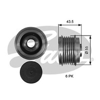 Gates OAP7219 Alternator Freewheel Clutch For Dacia Nissan Renault