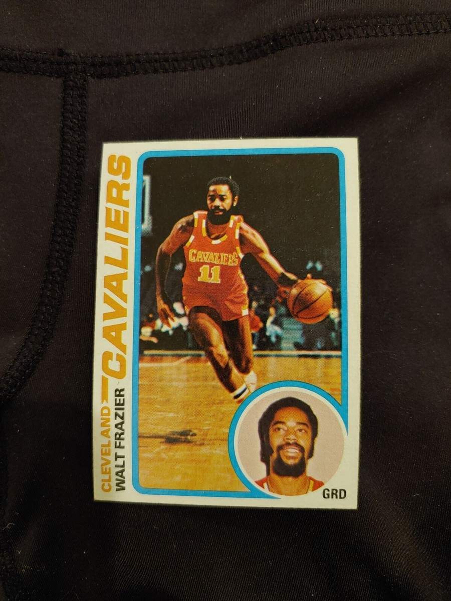 1978 Topps Walt Frazier basketball card Cleveland Cavaliers #83