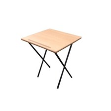 Exam Table Folding Exam Desk Class Room Computer Study Table Laminated Top 60X45