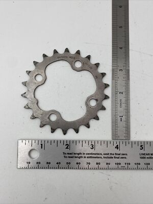 Vintage Shimano SG-X Chainring 22 Tooth 64 BCD 4 Bolt M9 S-22 22t