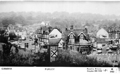 PAMLIN DRUCK POSTKARTE PURLEY 1983 UNGELAUFEN SEHR GUT POSTFRISCH