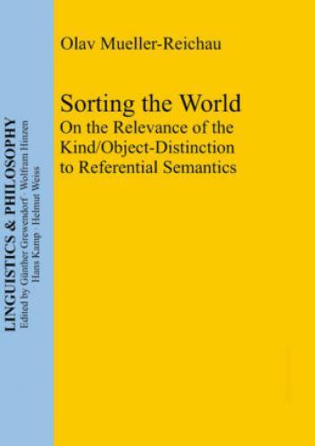 Sorting The World On The Relevance Of The Kind/object-distinction To