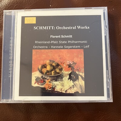 Florent Schmitt Orchestral Works Symphony No.2 LEIF SEGERSTAM CD NEW SEALED 