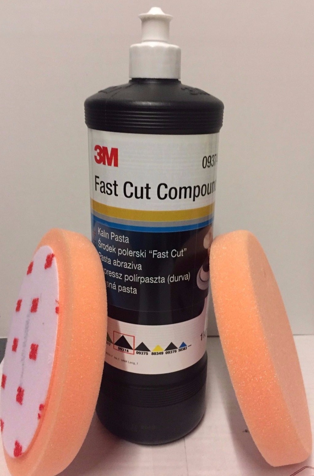 3M Fast Cut Compound 09374 1kg + 09550  Perfect-It ™ III POLISHING CAR BODY SHOP