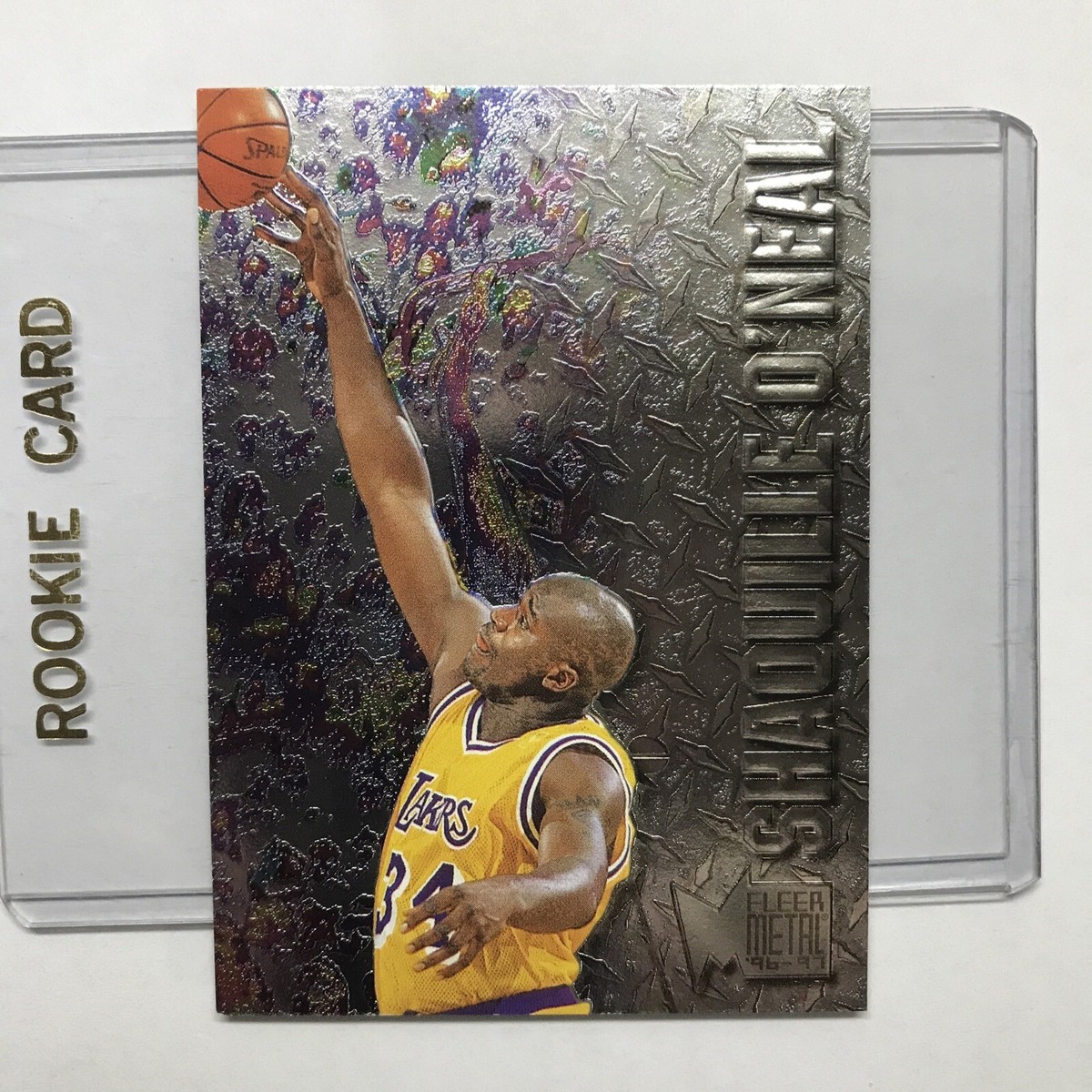 96-97 Fleer Metal Shaquille O'Neal #183 Minty! | eBay