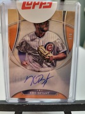 Kris Bryant Orange 5/5 2017 Topps Five Star Auto