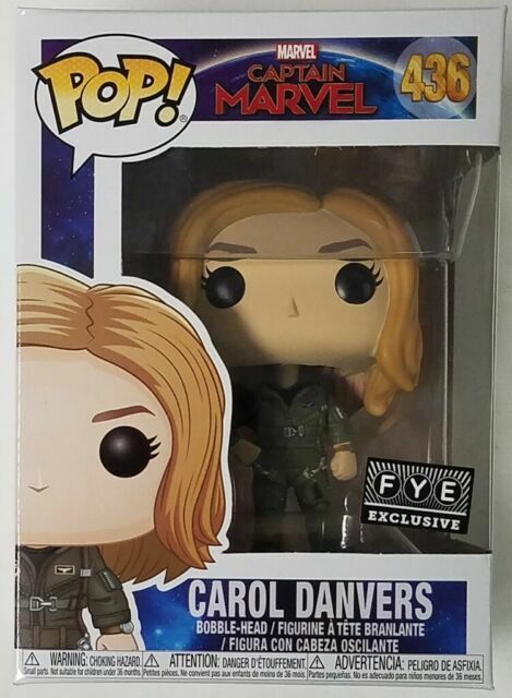 fye exclusive captain marvel pop
