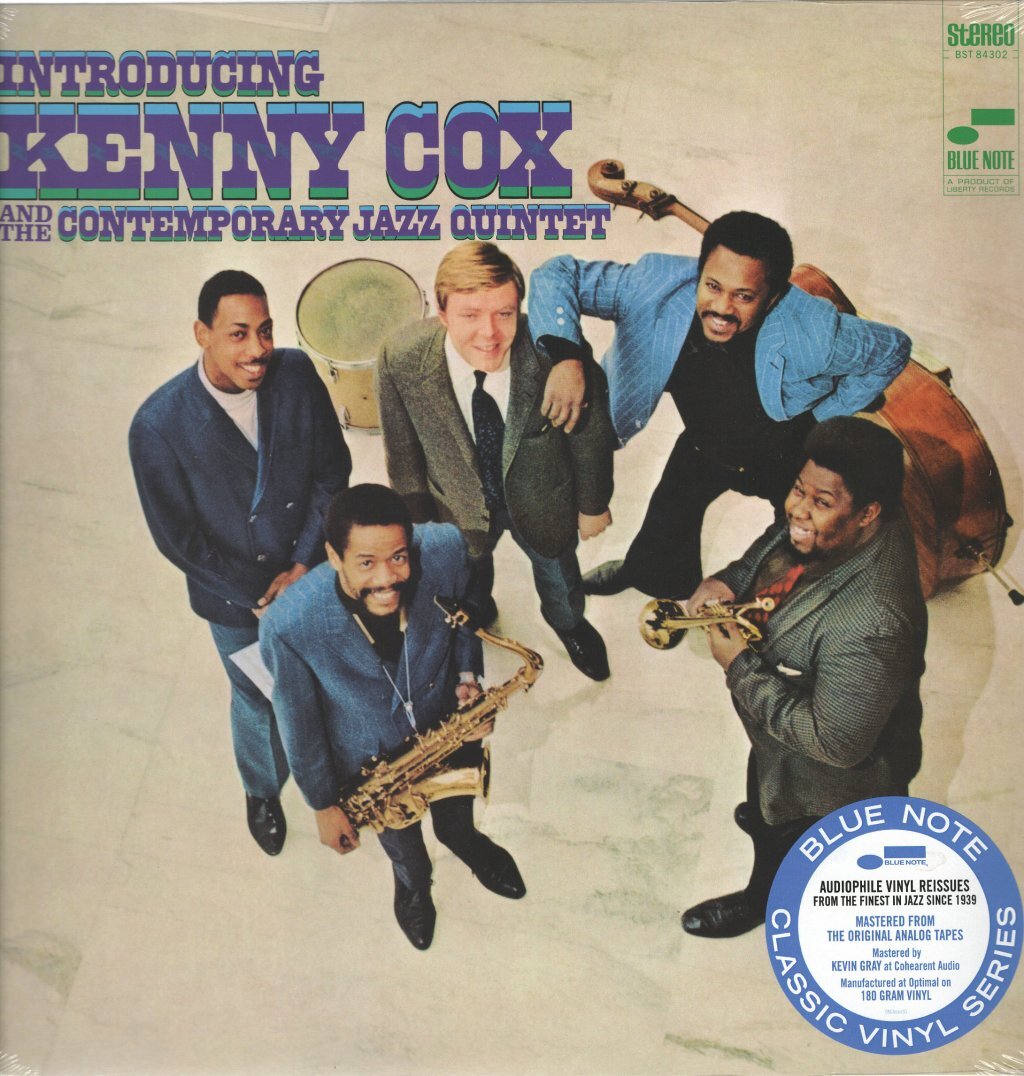 Kenny Cox Introducing Kenny Cox and the Contemporary Jazz Quintet LP vinyl