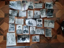 Retro Set USSR Soviet Military Photos Postwar 1940s Soldiers Collection