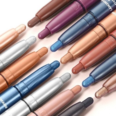 12 Farbtöne cremiger Lidschatten Set mattes Finish langanhaltend wasserfest get