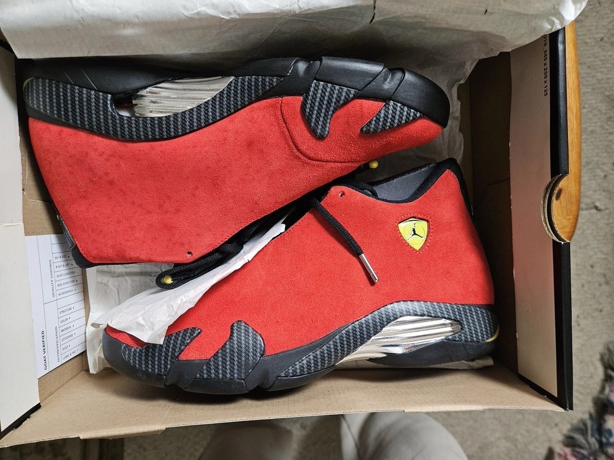 NEW Nike Air Jordan 14 Retro Challenge Red Ferrari Size 10.5 