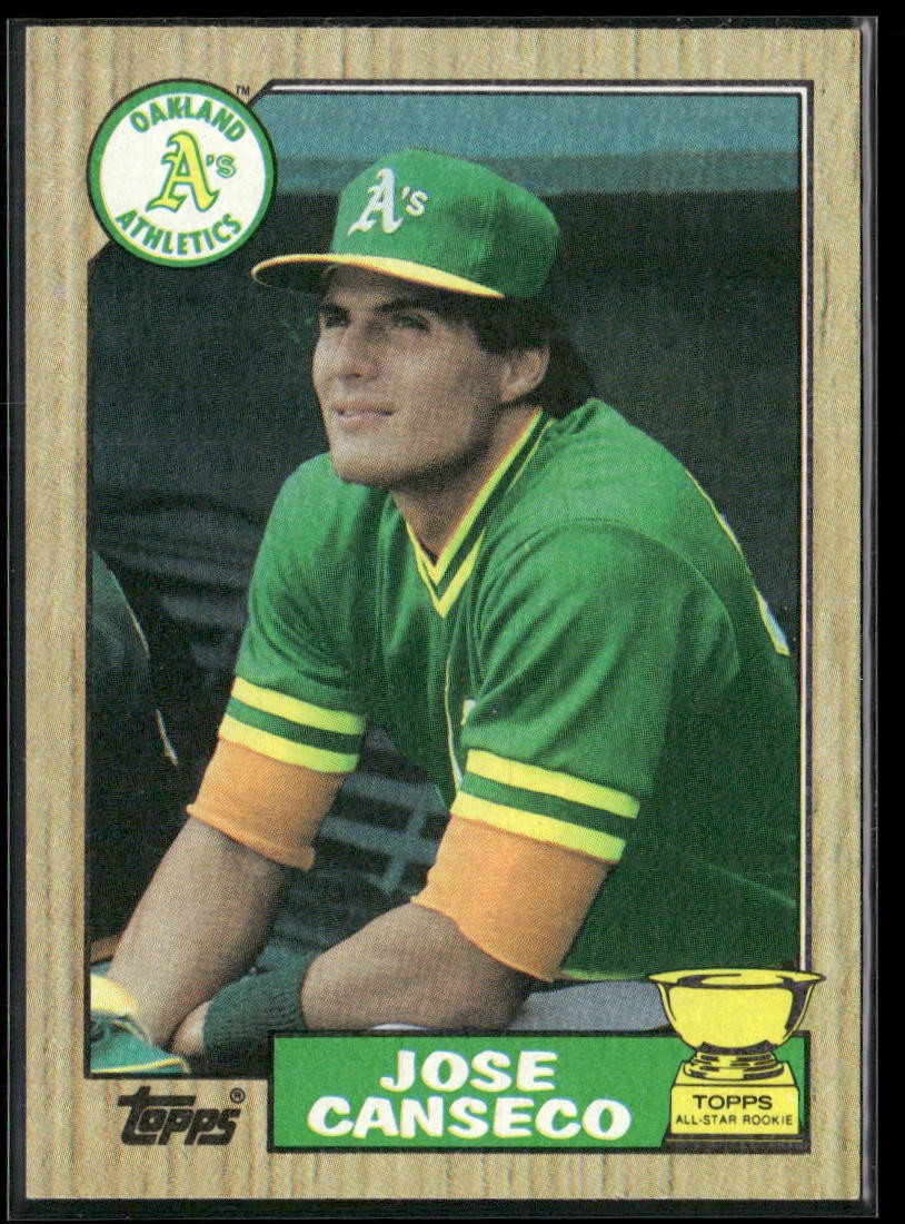 1987 Topps #620 Jose Canseco
